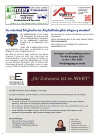 Wegberg Echo Ausgabe 2-2024_7